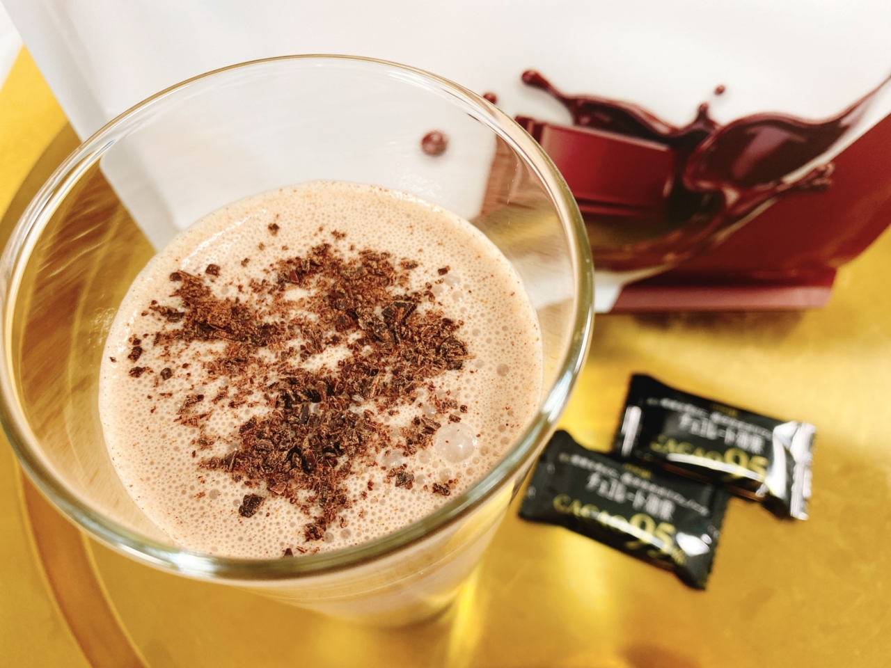 ピーナッツバターバナナスムージーのレシピ